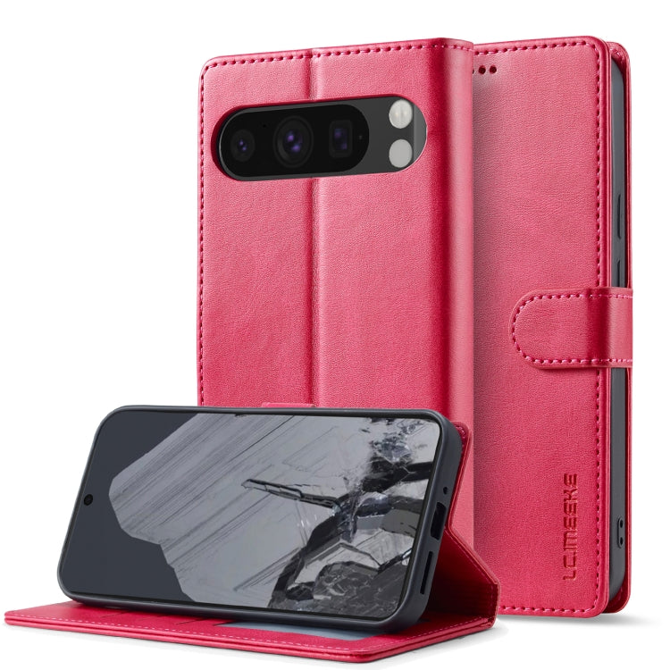 LC.IMEEKE Calf Texture Flip Leather Phone Case, For Google Pixel 10 Pro XL, For Google Pixel 10 / 10 Pro, For Google Pixel 9a, For Google Pixel 9 Pro XL