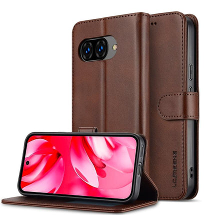 LC.IMEEKE Calf Texture Flip Leather Phone Case, For Google Pixel 10 / 10 Pro, For Google Pixel 9a, For Google Pixel 9 Pro XL, For Google Pixel 9 / 9 Pro