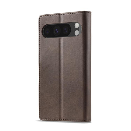 LC.IMEEKE Calf Texture Flip Leather Phone Case, For Google Pixel 10 Pro XL, For Google Pixel 10 / 10 Pro, For Google Pixel 9a, For Google Pixel 9 Pro XL