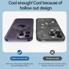 Cooling MagSafe Magnetic Ring Holder Phone Case, For iPhone 14, For iPhone 14 Plus, For iPhone 14 Pro, For iPhone 14 Pro Max, For iPhone 13, For iPhone 13 Pro, For iPhone 13 Pro Max, For iPhone 12