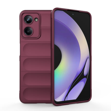 Magic Shield TPU + Flannel Phone Case, For Realme C65 4G Global, For Realme 10 Pro 5G
