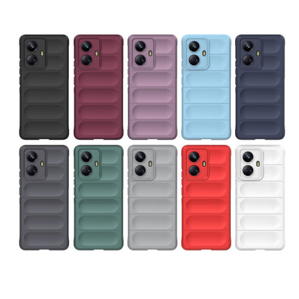 Magic Shield TPU + Flannel Phone Case, For Realme 10 Pro+ 5G, For Realme GT2 Pro