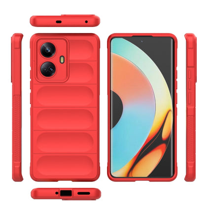 Magic Shield TPU + Flannel Phone Case, For Realme 10 Pro+ 5G, For Realme GT2 Pro