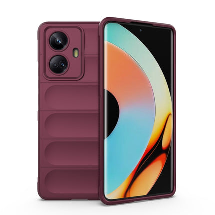 Magic Shield TPU + Flannel Phone Case, For Realme 10 Pro+ 5G, For Realme GT2 Pro