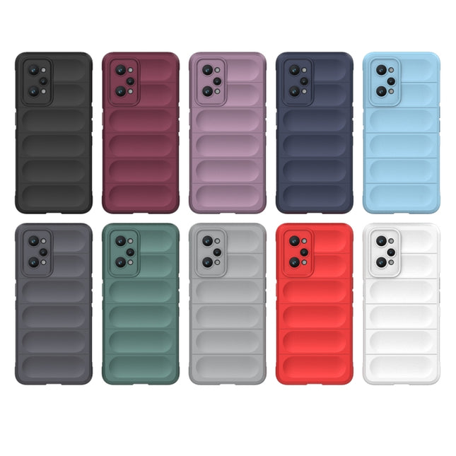 Magic Shield TPU + Flannel Phone Case, For Realme GT2