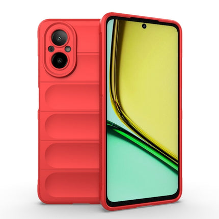 Magic Shield TPU + Flannel Phone Case, For Realme C67 4G Global, For Realme 11 4G Global