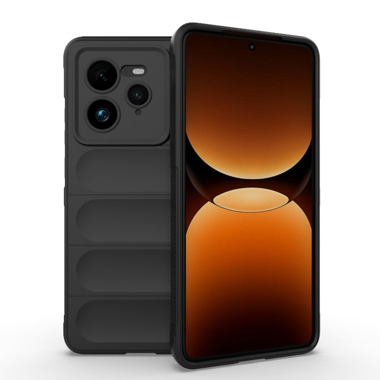 Magic Shield TPU + Flannel Phone Case