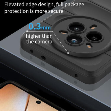Magic Shield TPU + Flannel Phone Case, For Realme 14 Pro 5G Global, For Realme V60 Pro / 14x 5G Global
