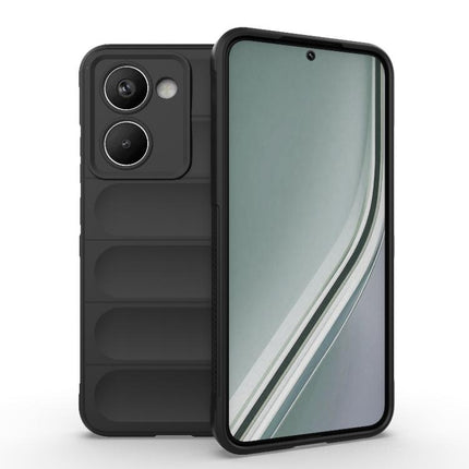Magic Shield TPU + Flannel Phone Case, For Realme P3 Ultra 5G India, For Realme P3 5G Global