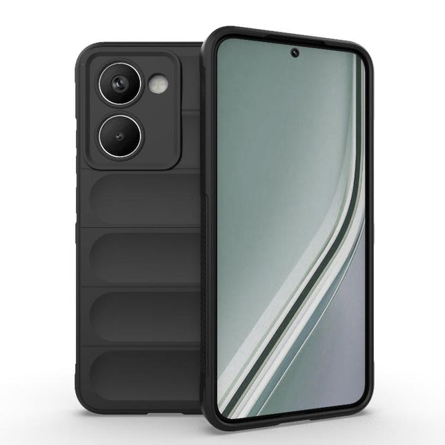 Magic Shield TPU + Flannel Phone Case, For Realme P3 Ultra 5G India, For Realme P3 5G Global