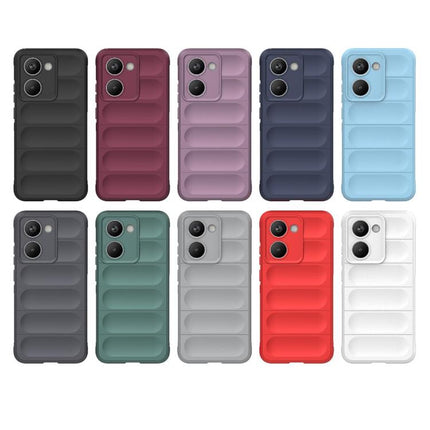 Magic Shield TPU + Flannel Phone Case, For Realme P3 Ultra 5G India, For Realme P3 5G Global