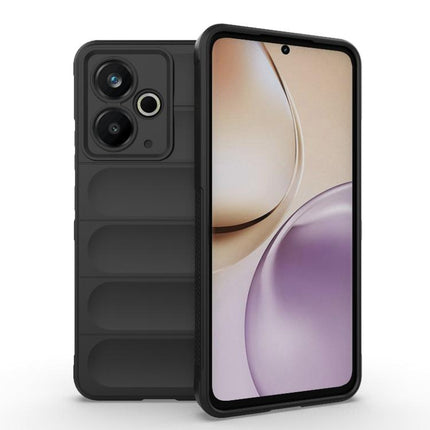 Magic Shield TPU + Flannel Phone Case, For Realme 14T 5G Global, For Realme 14 5G Global