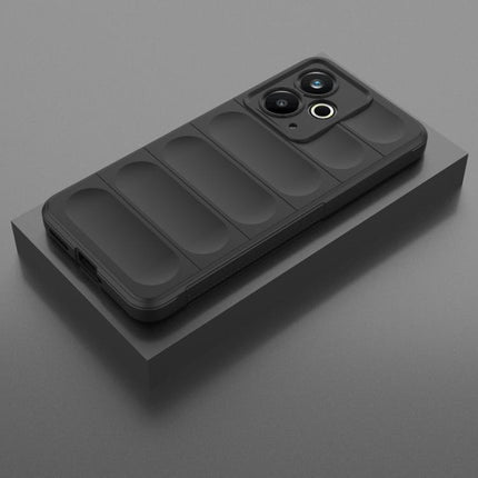 Magic Shield TPU + Flannel Phone Case, For Realme 14T 5G Global, For Realme 14 5G Global