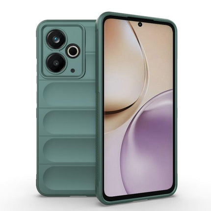 Magic Shield TPU + Flannel Phone Case, For Realme 14T 5G Global, For Realme 14 5G Global