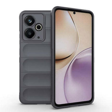 Magic Shield TPU + Flannel Phone Case, For Realme 14T 5G Global, For Realme 14 5G Global