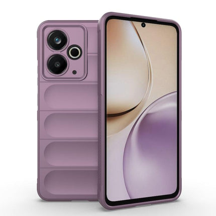 Magic Shield TPU + Flannel Phone Case, For Realme 14T 5G Global, For Realme 14 5G Global