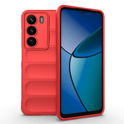 Magic Shield TPU + Flannel Phone Case, For Realme 15 5G Global, For Realme C73 5G Global / Narzo 80 Lite