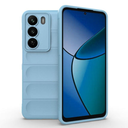 Magic Shield TPU + Flannel Phone Case, For Realme 15 5G Global, For Realme C73 5G Global / Narzo 80 Lite