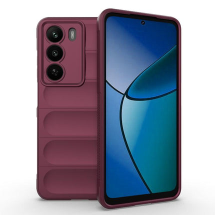 Magic Shield TPU + Flannel Phone Case, For Realme 15 5G Global, For Realme C73 5G Global / Narzo 80 Lite
