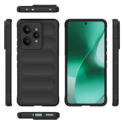 Magic Shield TPU + Flannel Phone Case, For Realme 15 5G Global, For Realme C73 5G Global / Narzo 80 Lite