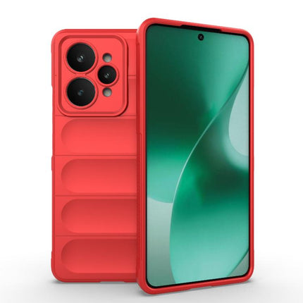 Magic Shield TPU + Flannel Phone Case, For Realme 15 5G Global, For Realme C73 5G Global / Narzo 80 Lite