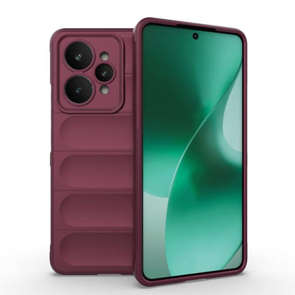 Magic Shield TPU + Flannel Phone Case, For Realme 15 5G Global, For Realme C73 5G Global / Narzo 80 Lite