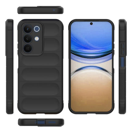 Magic Shield TPU + Flannel Phone Case, For Realme 15x 5G India, For Realme P4 Pro 5G India