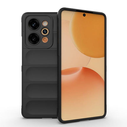 Magic Shield TPU + Flannel Phone Case, For Realme P4 Power 5G India, For Realme C83 5G India