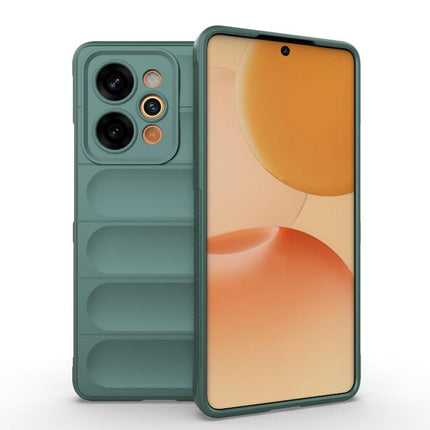 Magic Shield TPU + Flannel Phone Case, For Realme P4 Power 5G India, For Realme C83 5G India