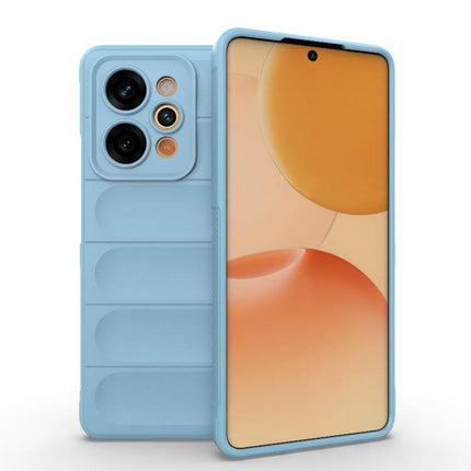 Magic Shield TPU + Flannel Phone Case, For Realme P4 Power 5G India, For Realme C83 5G India