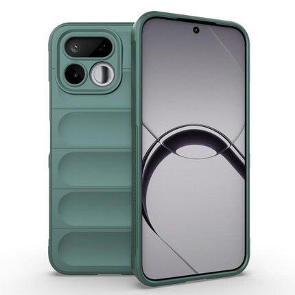 Magic Shield TPU + Flannel Phone Case, For Realme P4R 5G India, For Realme 16T 5G Global