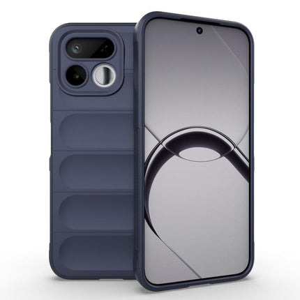 Magic Shield TPU + Flannel Phone Case, For Realme P4R 5G India, For Realme 16T 5G Global