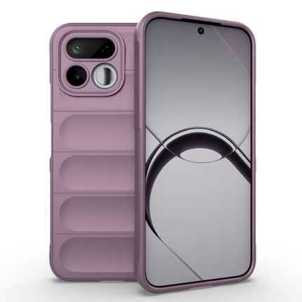 Magic Shield TPU + Flannel Phone Case, For Realme P4R 5G India, For Realme 16T 5G Global