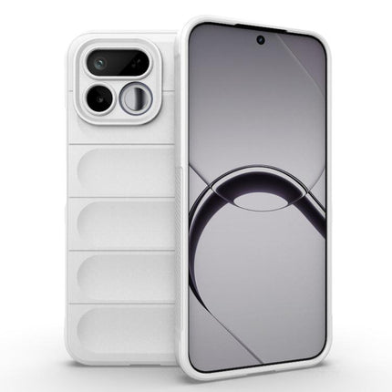 Magic Shield TPU + Flannel Phone Case, For Realme P4R 5G India, For Realme 16T 5G Global
