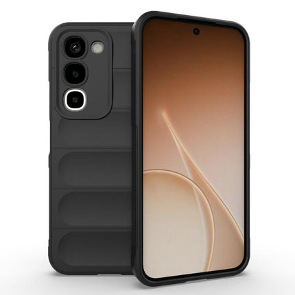 Magic Shield TPU + Flannel Phone Case, For Realme P4R 5G India, For Realme 16T 5G Global