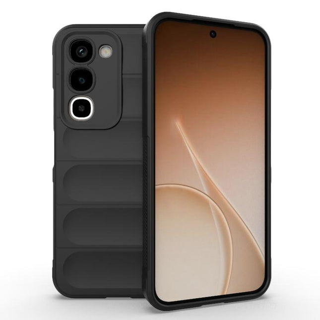Magic Shield TPU + Flannel Phone Case, For Realme P4R 5G India, For Realme 16T 5G Global