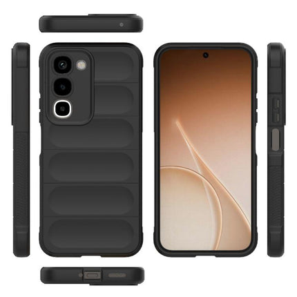 Magic Shield TPU + Flannel Phone Case, For Realme P4R 5G India, For Realme 16T 5G Global