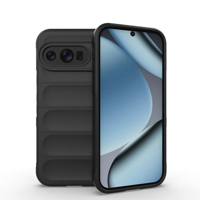 Magic Shield TPU + Flannel Phone Case, For Google Pixel 9 5G Global, For Google Pixel 8 Pro 5G