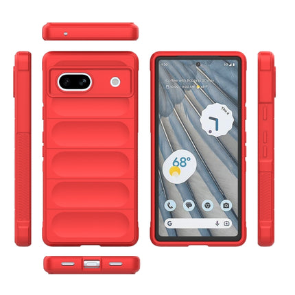 Magic Shield TPU + Flannel Phone Case, For Google Pixel 7a
