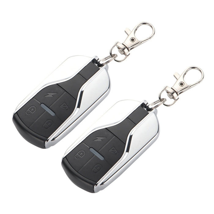 2pcs For Maserati Four-button Anti-theft Alarm Wireless Key Remote Control, 315MHz Copy Code, 433MHz Copy Code