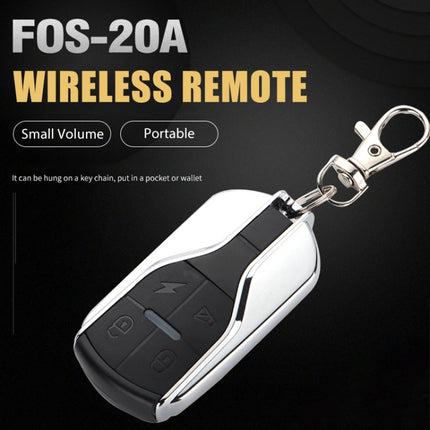 2pcs For Maserati Four-button Anti-theft Alarm Wireless Key Remote Control, 315MHz Copy Code, 315MHz Learning Code, 433MHz Copy Code, 433MHz Learning Code