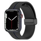 For Apple Watch 5 40mm / Black+Blue
