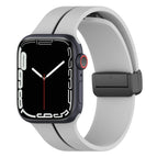 For Apple Watch 3 38mm / Light Grey+Black