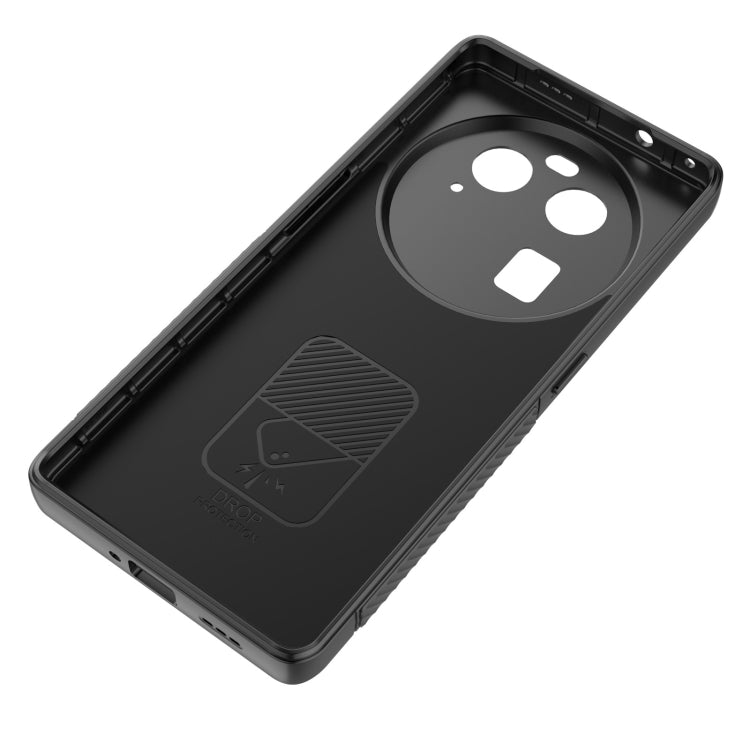 Wavy Texture TPU Phone Case with Lens Film