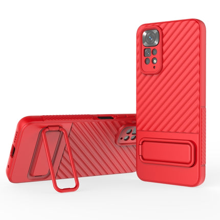 Wavy Texture TPU Phone Case with Lens Film, For Xiaomi Poco F5, For Xiaomi Redmi Note 11, For Xiaomi Redmi Note 12 Turbo, For Xiaomi Redmi Note 11S