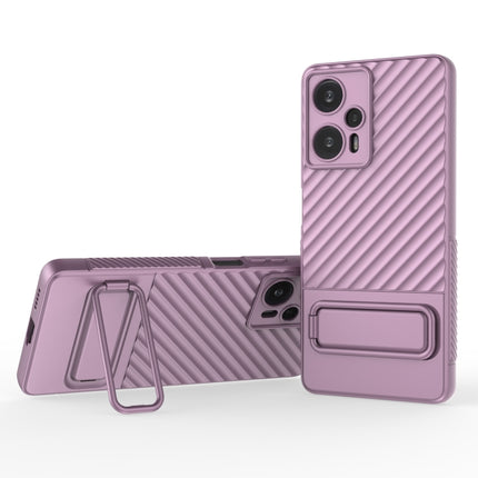 Wavy Texture TPU Phone Case with Lens Film, For Xiaomi Poco F5, For Xiaomi Redmi Note 11, For Xiaomi Redmi Note 12 Turbo, For Xiaomi Redmi Note 11S