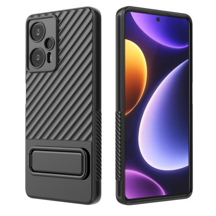 Wavy Texture TPU Phone Case with Lens Film, For Xiaomi Poco F5, For Xiaomi Redmi Note 11, For Xiaomi Redmi Note 12 Turbo, For Xiaomi Redmi Note 11S