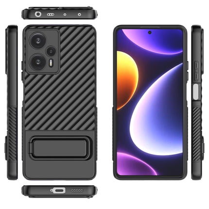 Wavy Texture TPU Phone Case with Lens Film, For Xiaomi Poco F5, For Xiaomi Redmi Note 11, For Xiaomi Redmi Note 12 Turbo, For Xiaomi Redmi Note 11S