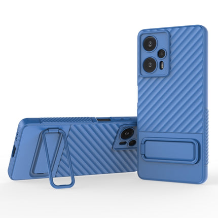 Wavy Texture TPU Phone Case with Lens Film, For Xiaomi Poco F5, For Xiaomi Redmi Note 11, For Xiaomi Redmi Note 12 Turbo, For Xiaomi Redmi Note 11S