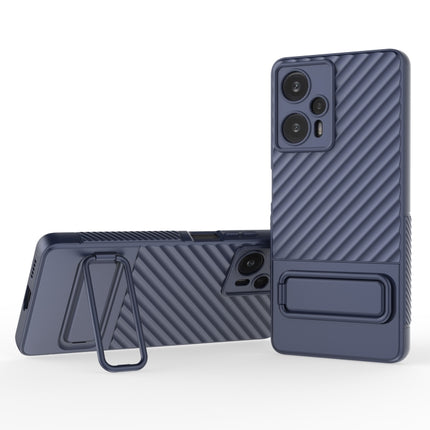 Wavy Texture TPU Phone Case with Lens Film, For Xiaomi Poco F5, For Xiaomi Redmi Note 11, For Xiaomi Redmi Note 12 Turbo, For Xiaomi Redmi Note 11S